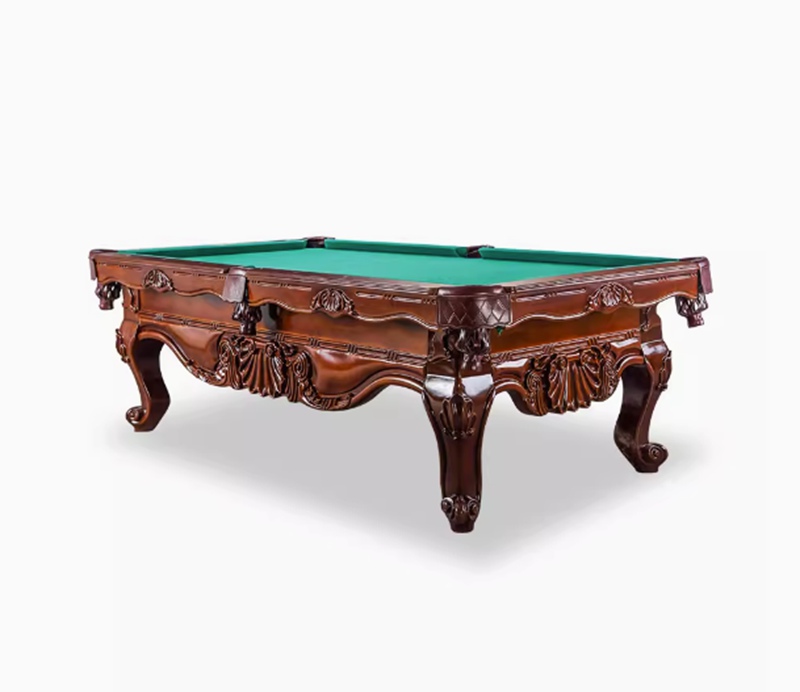 Imperial Elegance Carved Billiard Table