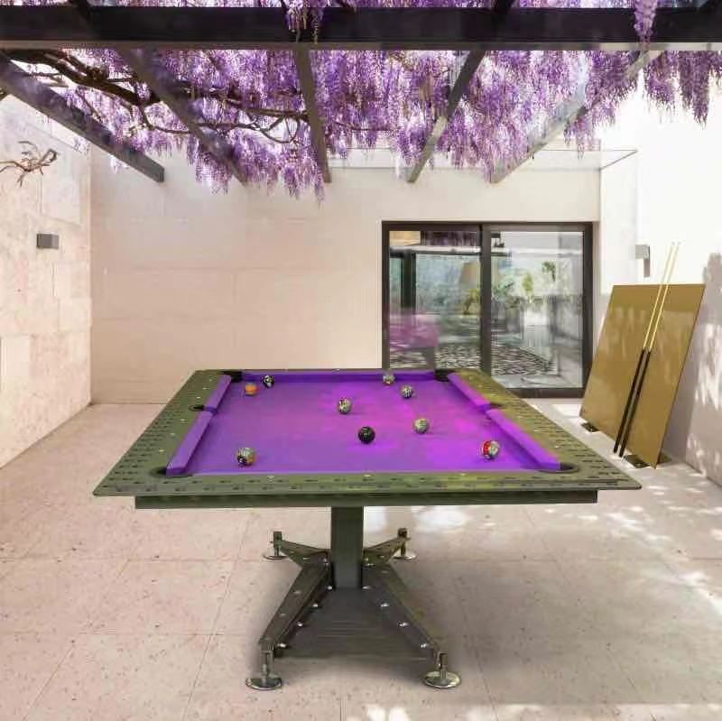 Minimalist Industrial Billiards Table