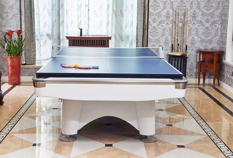 Dual Function Pool and Ping Pong Table