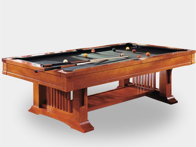 Rustic Oriental Pool Table