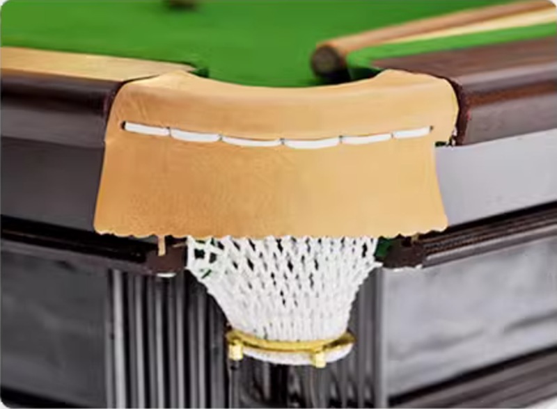 details of modern pool table