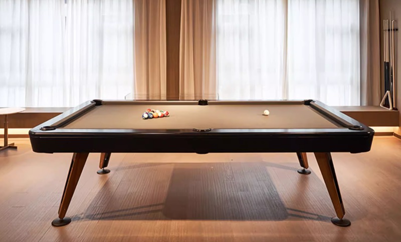 modern style pool table