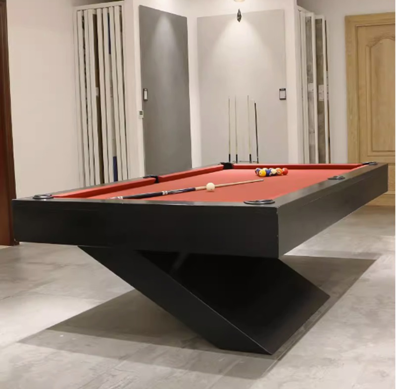 unique angled billiard table