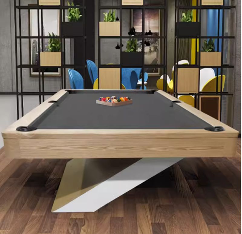 unique angled billiard table