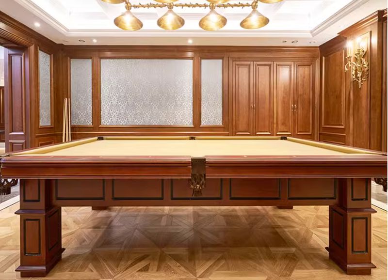 elegant heritage billiard table