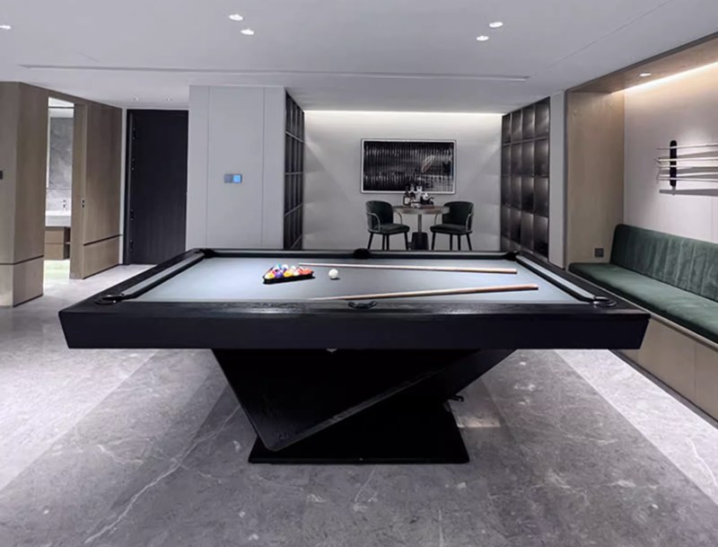 Nordic inspired pool table