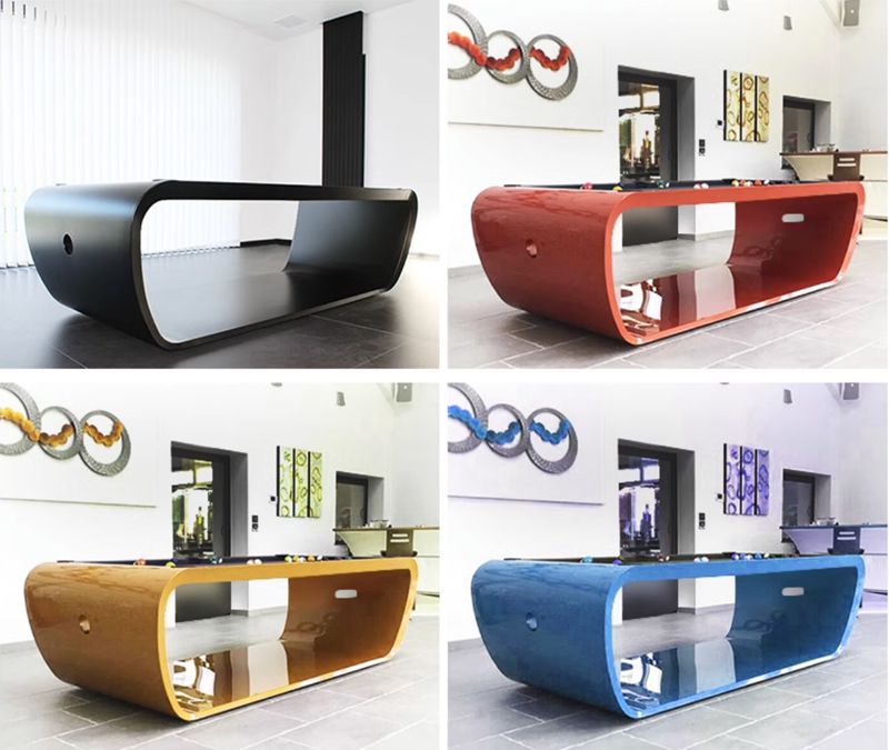 modern Nordic style pool table