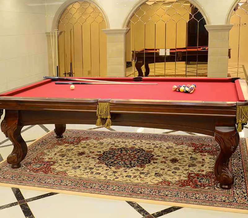 vintage style pool table