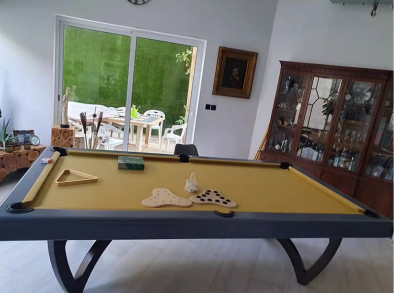 unique design pool table