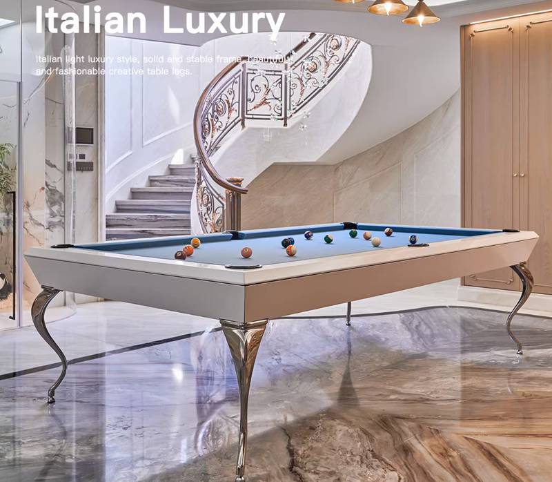 luxury billiards console